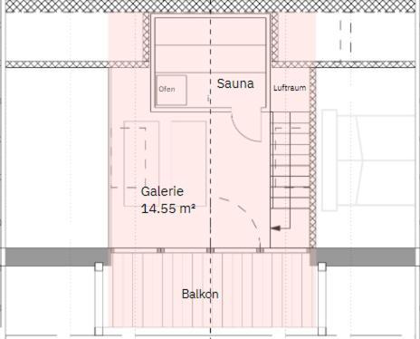 Superior Apartment mit Sauna